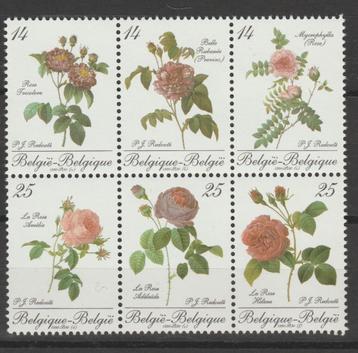 België 1990 Belgica 90 Rozen ** beschikbaar voor biedingen