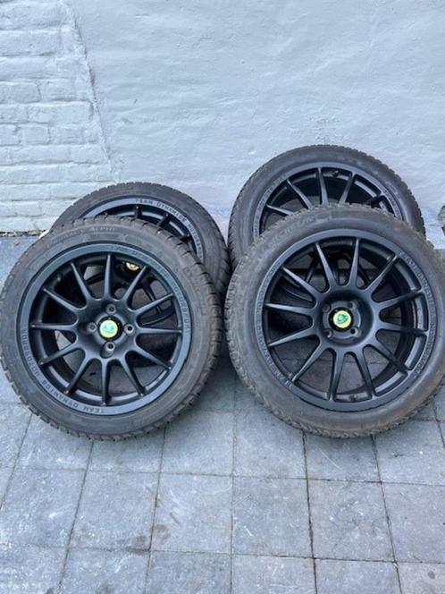 Team Dynamics Lotus Elise MK2 velgen + Michelin winterbanden, Auto-onderdelen, Banden en Velgen, Velg(en), Winterbanden, Personenwagen