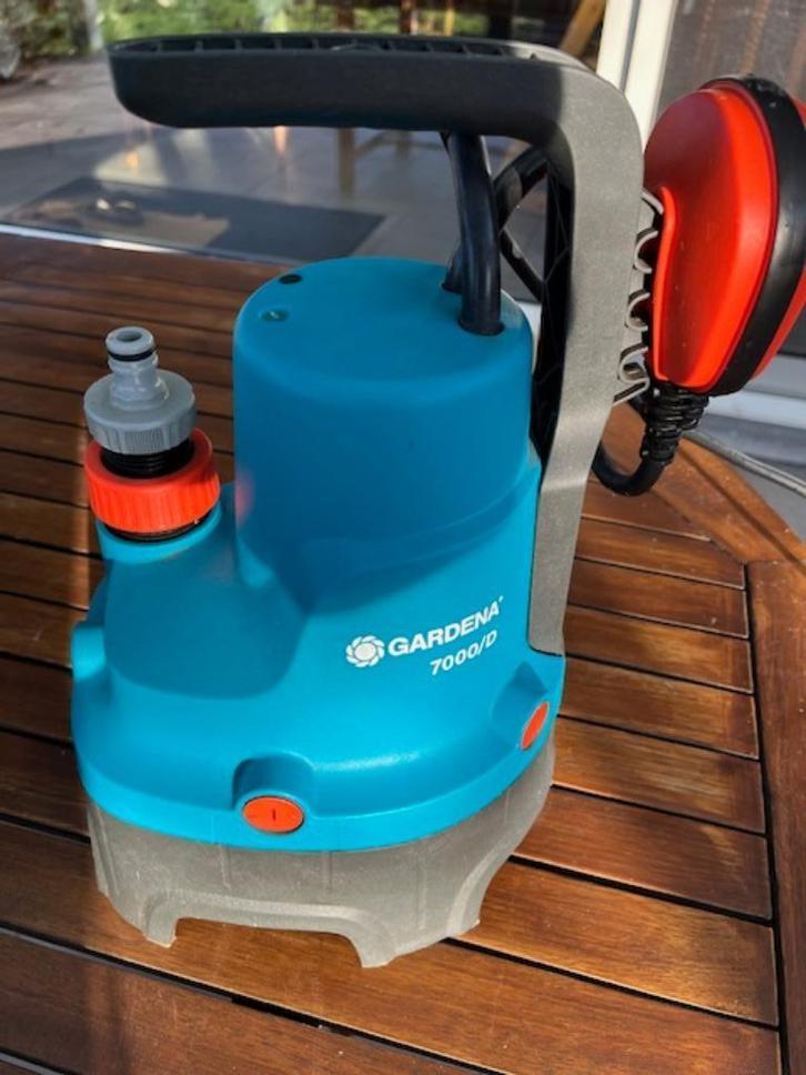 gardena dompelpomp, Tuin en Terras, Waterpompen, Zo goed als nieuw, Elektrisch, Dompelpomp, Ophalen of Verzenden