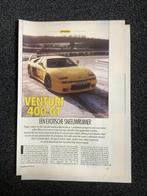 Artikel Venturi 400GT, Boeken, Auto's | Folders en Tijdschriften, Ophalen of Verzenden, Zo goed als nieuw, Overige merken