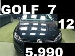 VW  GOLF 7   1.2  TSI  ZWART  (( KOOPJE  5990)))), Euro 5, Zwart, Zwart, Bedrijf