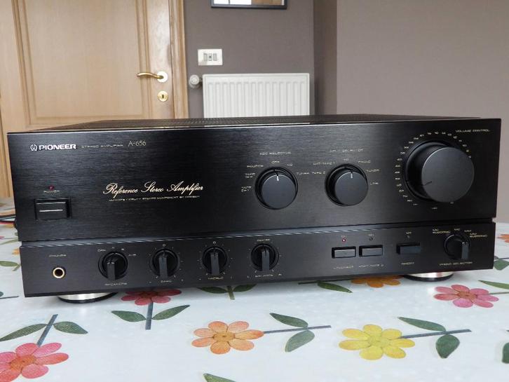 Amplificateur STEREO PIONEER A-656 + MU*, TV, Hi-fi & Vidéo, Amplificateurs & Ampli-syntoniseurs, Comme neuf, Stéréo, 60 à 120 watts