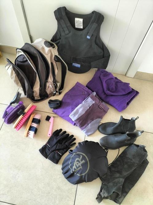 Paardrij kleding en benodigdheden, Dieren en Toebehoren, Paardrijkleding, Zo goed als nieuw, Kinderen, Ophalen