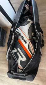 Zwarte reiskoffer met schaal, stevig en erg praktisch!, Sport en Fitness, Golf, Ophalen of Verzenden, Gebruikt, Tas, Overige merken