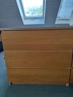 Twee ladekastjes (malm) van Ikea, Huis en Inrichting, Ophalen, Gebruikt, 100 tot 150 cm, 100 tot 150 cm