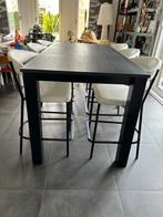 Eettafel hoog model, Huis en Inrichting, Ophalen, Gebruikt