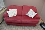 Lage, rode 2-zit zetel, Ophalen, Hout, Gebruikt, Klassiek