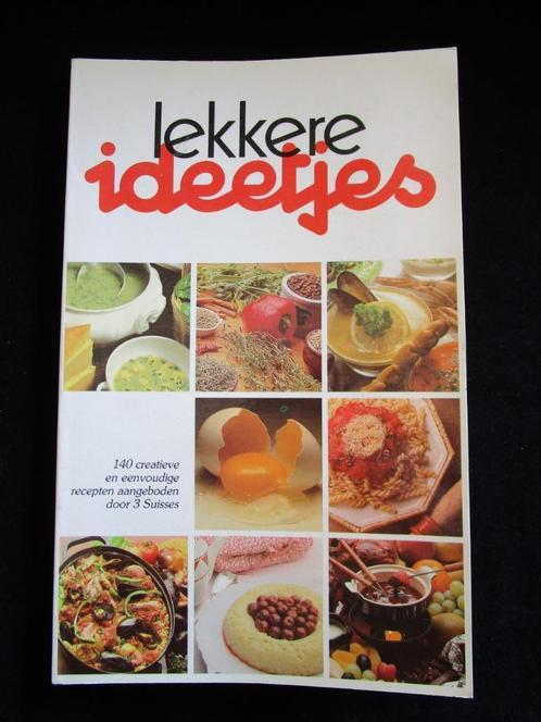 LEKKERE IDEETJES - 1981, Boeken, Kookboeken, Zo goed als nieuw, Overige typen, Overige gebieden, Ophalen of Verzenden