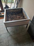 Binnen bloemenbak met looden binnenbekleding 80cx 80cm, Dieren en Toebehoren, Ophalen