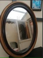 Miroir ovale hauteur 50cm, Antiquités & Art, Ovale, Enlèvement ou Envoi