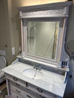 Vintage wastafel, Meuble lavabo, 100 à 150 cm, Utilisé, 50 à 75 cm