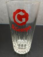 Oud rood ST GEORGES geuzeglas in goede staat, Verzamelen, Ophalen of Verzenden, Zo goed als nieuw, Glas of Glazen, Overige merken