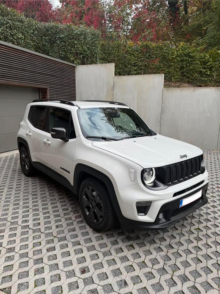 Jeep Renegade Automatique blanche "80TH ANNIVERSARY", Auto's, Jeep, Particulier, Renegade, ABS, Achteruitrijcamera, Adaptive Cruise Control