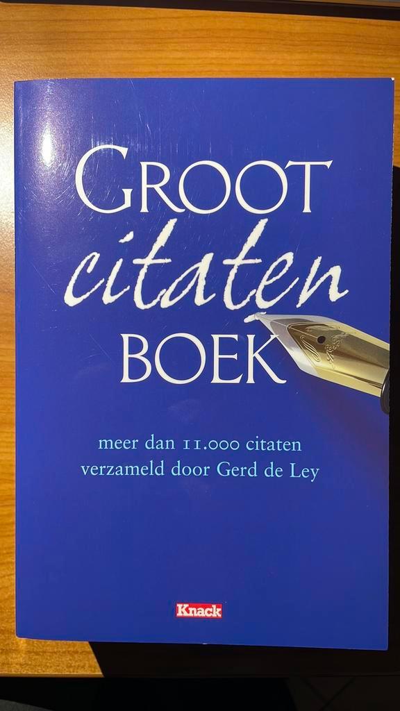 Groot Citatenboek, Boeken, Encyclopedieën, Nieuw, Los deel, Ophalen of Verzenden