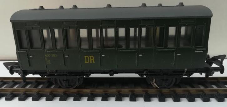 Piko H0 Personenwagen 530-303 DR, Hobby en Vrije tijd, Modeltreinen | H0, Zo goed als nieuw, Wagon, Gelijkstroom of Wisselstroom
