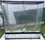 exo terra terrarium (90x90x45) met barst, Ophalen, Gebruikt, Terrarium of Paludarium