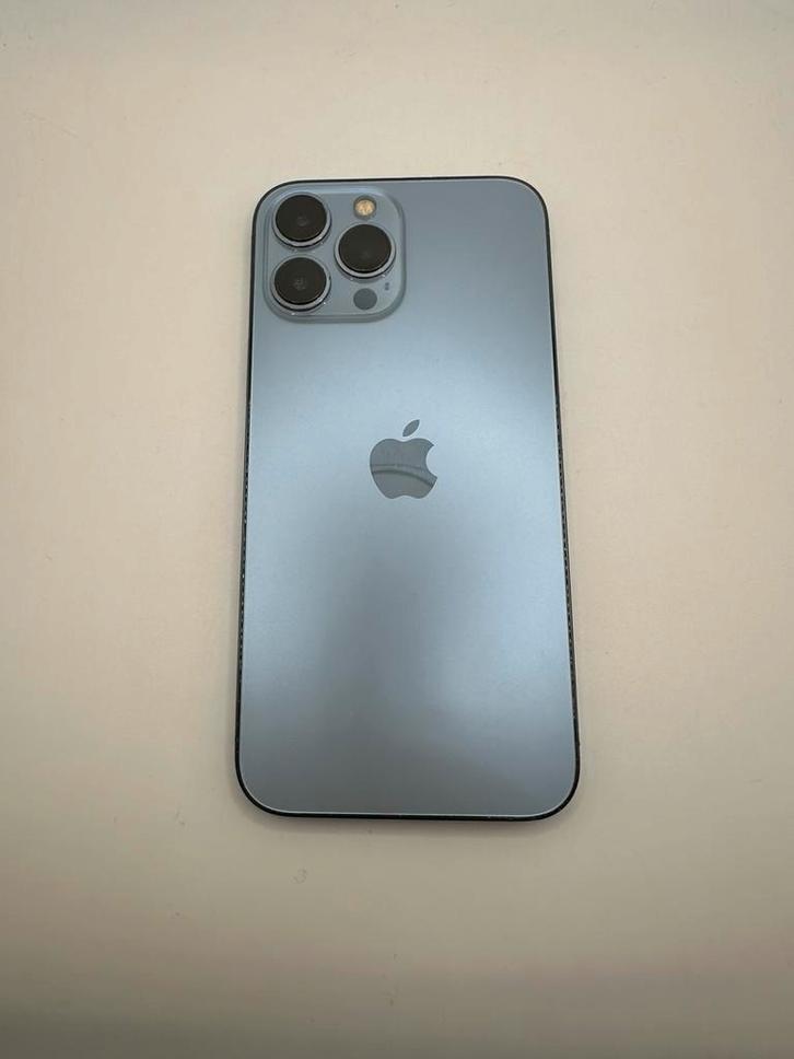iPhone 13 Pro Max 1Tb Sierra Blue Nieuwstaat, Telecommunicatie, Mobiele telefoons | Toebehoren en Onderdelen, Zo goed als nieuw