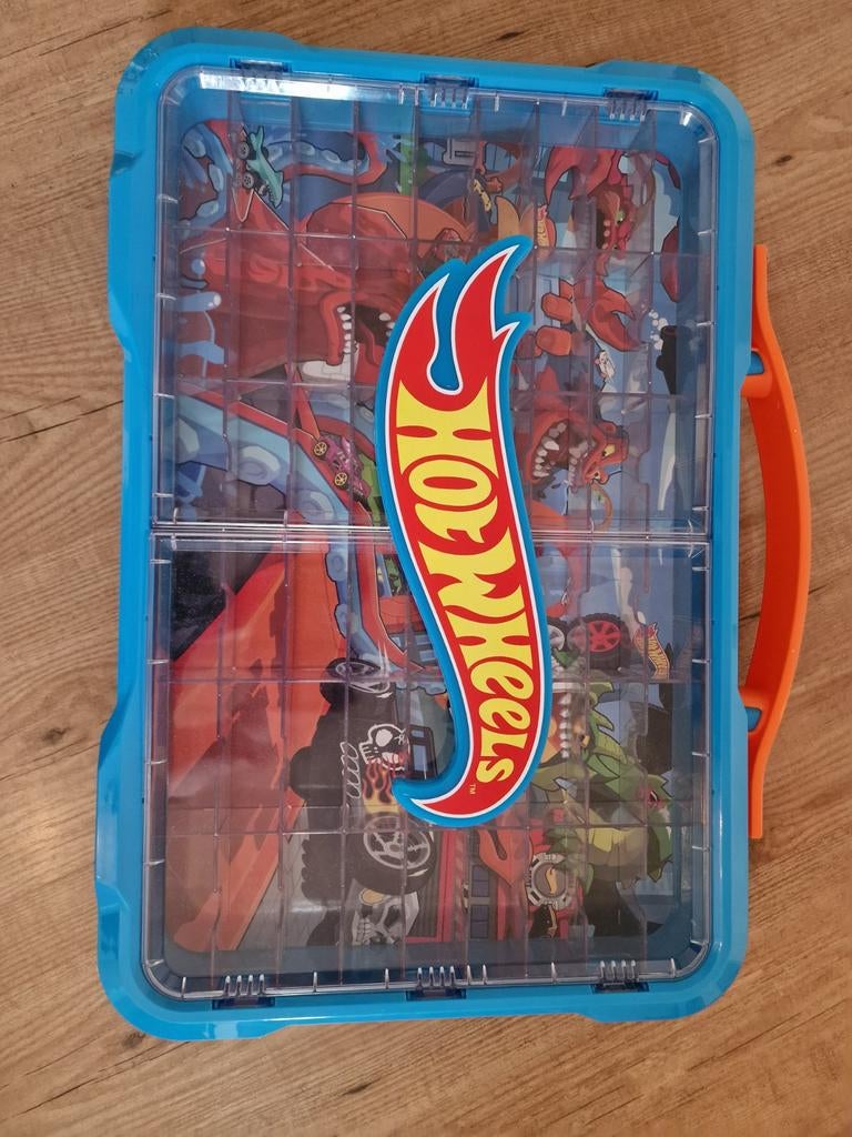 Hotwheels Opbergkoffer, Ophalen