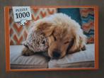 Puzzel 1000 1.000st.“Sweet puppy dog”, Enlèvement ou Envoi, 500 à 1500 pièces, Comme neuf, Puzzle