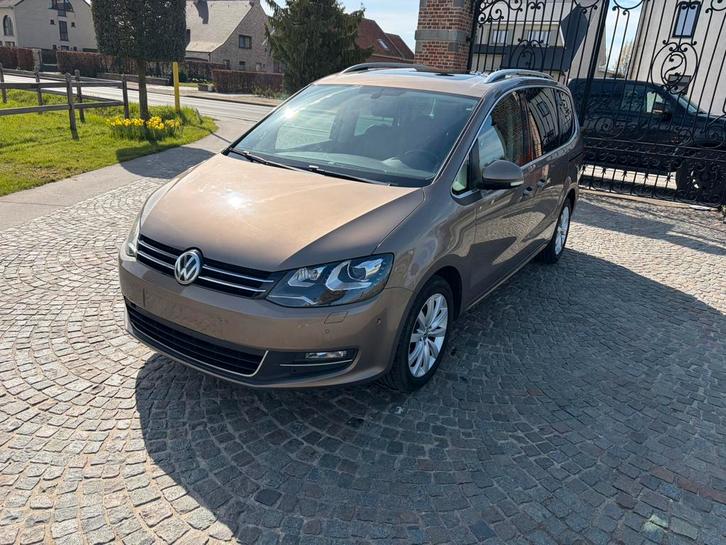 Sharan Carat DSG 150 full  7 Places Toit Pano Très propre, Auto's, Volkswagen, Bedrijf, Te koop, Sharan, ABS, Adaptieve lichten