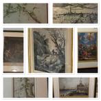 Verzameling 18e eeuwse originele kopergravures, Antiek en Kunst, Ophalen of Verzenden