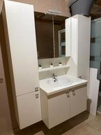 Meuble de salle de bain en bon état, Maison & Meubles, Enlèvement, Utilisé, Armoire à miroir