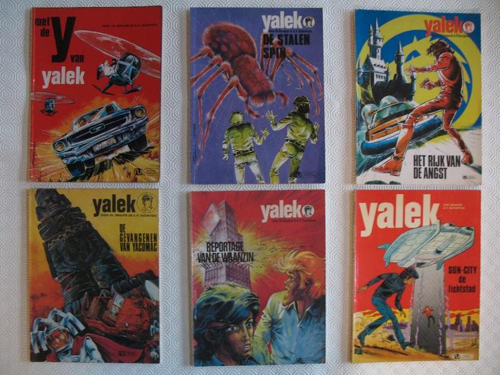 Yalek, complete reeks(en), 1ste druk, Boeken, Stripverhalen, Complete serie of reeks, Ophalen of Verzenden