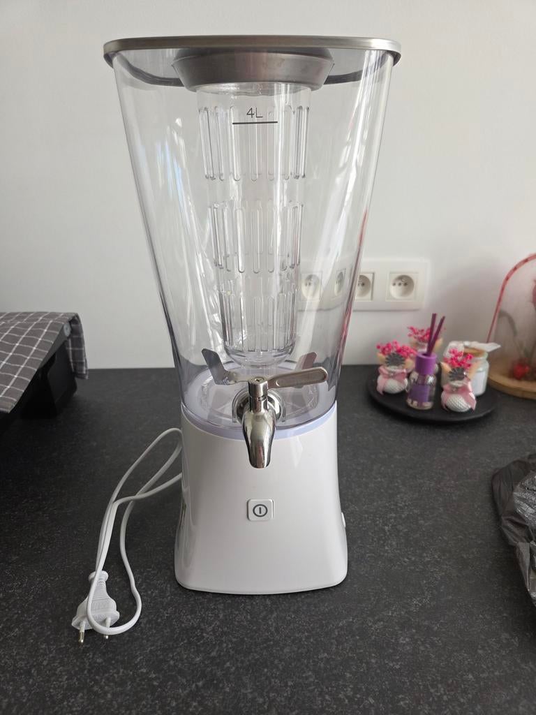 Mijn domomachine met limonade, Ophalen