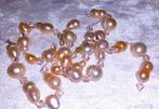 lot kralen zoetwaterparels roze mix peanut en kristal, Hobby & Loisirs créatifs, Fabrication de Perles & Bijoux, Enlèvement ou Envoi
