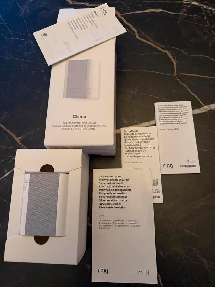 Deurbel met camera, Huis en Inrichting, Deurbellen, Zo goed als nieuw, Draadloos, Bewegingsdetectiesensor, Compatibel met smartphone