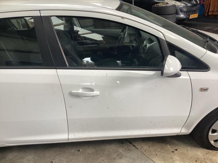 Portière 4portes avant droite d'un Opel Corsa (Z474), Autos : Pièces & Accessoires, -, Opel, 3 mois de garantie, Utilisé