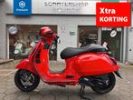 Vespa GTS 125cc SUPER ROSSO CORAGGIOSO BLACK PACK EDITION, Nieuw, Benzine, 125 cc, Overige modellen