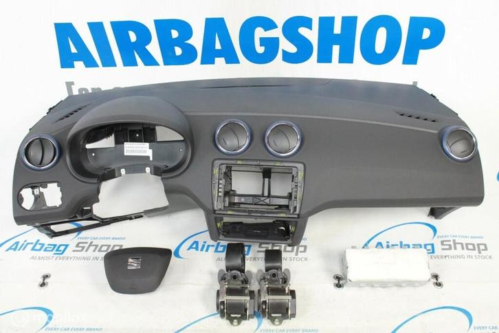Airbag set Dashboard Seat Ibiza 6J facelift 2016-heden, Auto-onderdelen, Dashboard en Schakelaars, Gebruikt, Ophalen of Verzenden