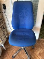 Blauwe bureaustoel, Ophalen, Gebruikt, Blauw, Bureaustoel
