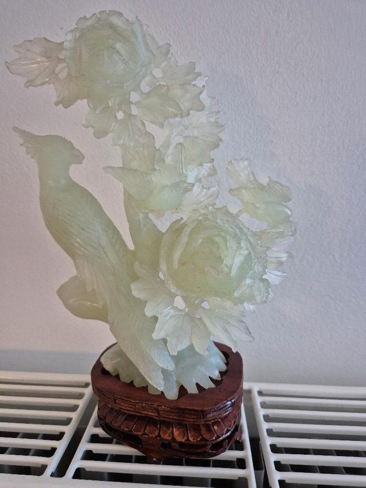 Lot van 6 stukken jade, Antiquités & Art, Curiosités & Brocante, Enlèvement