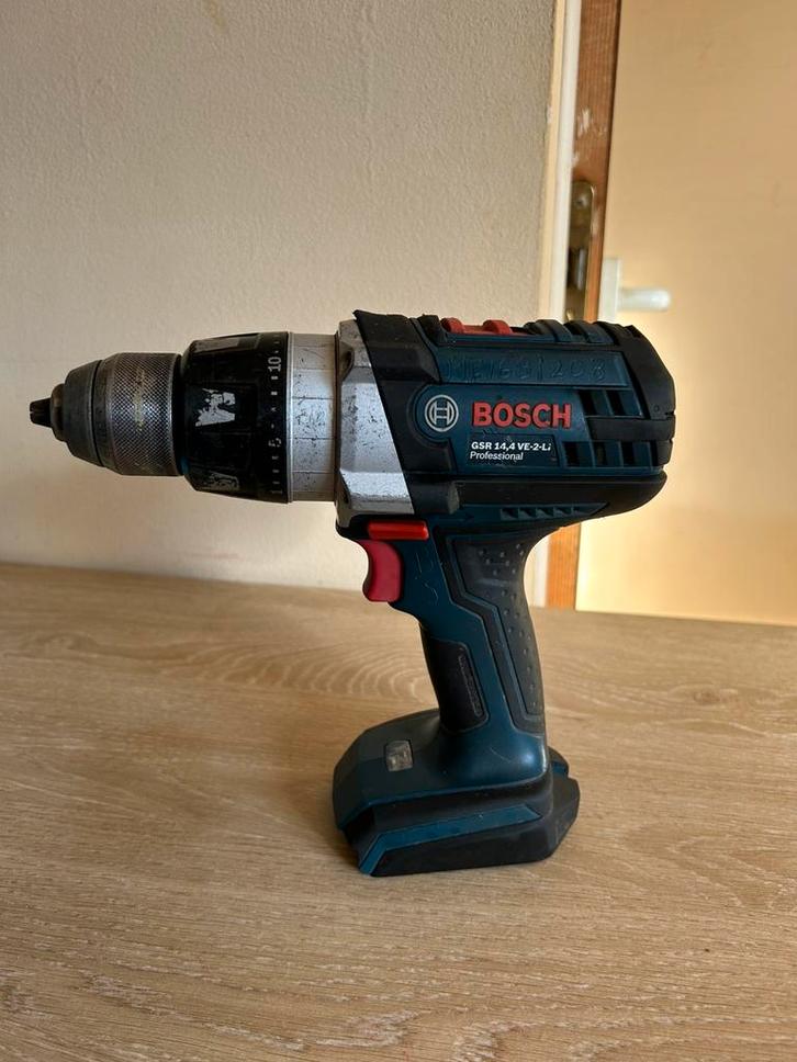 Perceuse-visseuse Bosch Professional GSR 14,4 VE-2-LI, Bricolage & Construction, Outillage | Foreuses, Utilisé, Perceuse, Enlèvement