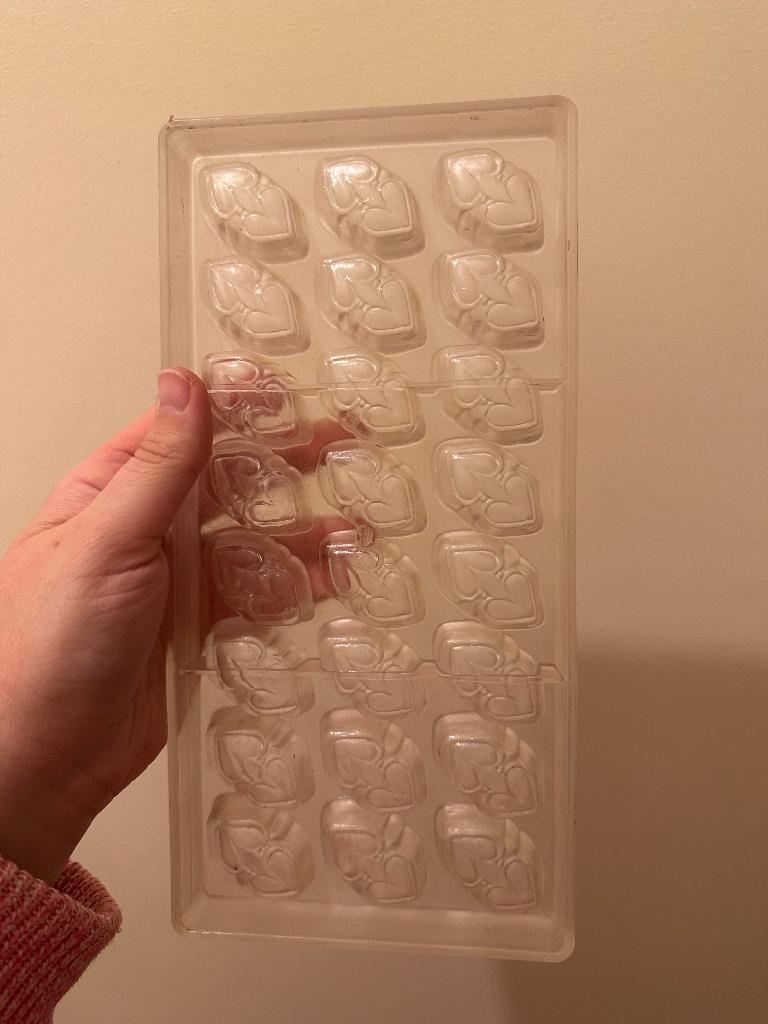 Dubbele harten chocoladevorm Chocolateworld, Ophalen, Gebruikt, Overige typen