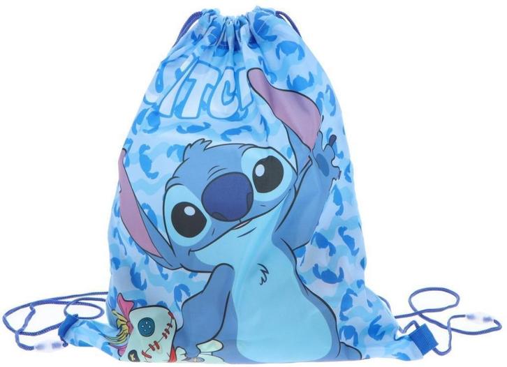 Stitch Gymtas Scrump - Disney Zwemtas / Sporttas - Blauw, Handtassen en Accessoires, Tassen | Rugtassen, Nieuw, Disney of Dora