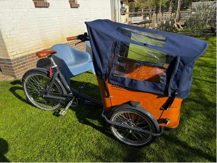 Babboe bakfiets Curve Mountain (inclusief certificaat), Fietsen en Brommers, Fietsen | Bakfietsen, Zo goed als nieuw, Overige merken