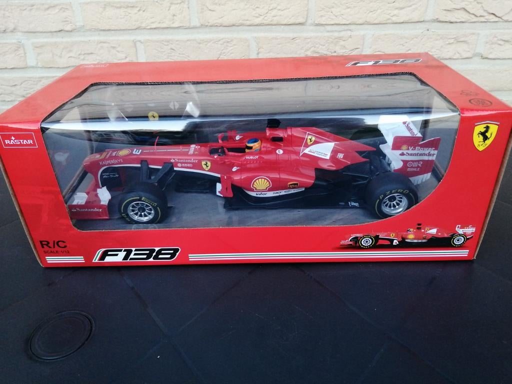 Rastar Ferrari formule 1 radiografisch 1/12 NIEUW, Elektro, Nieuw, Ophalen of Verzenden, Auto onroad