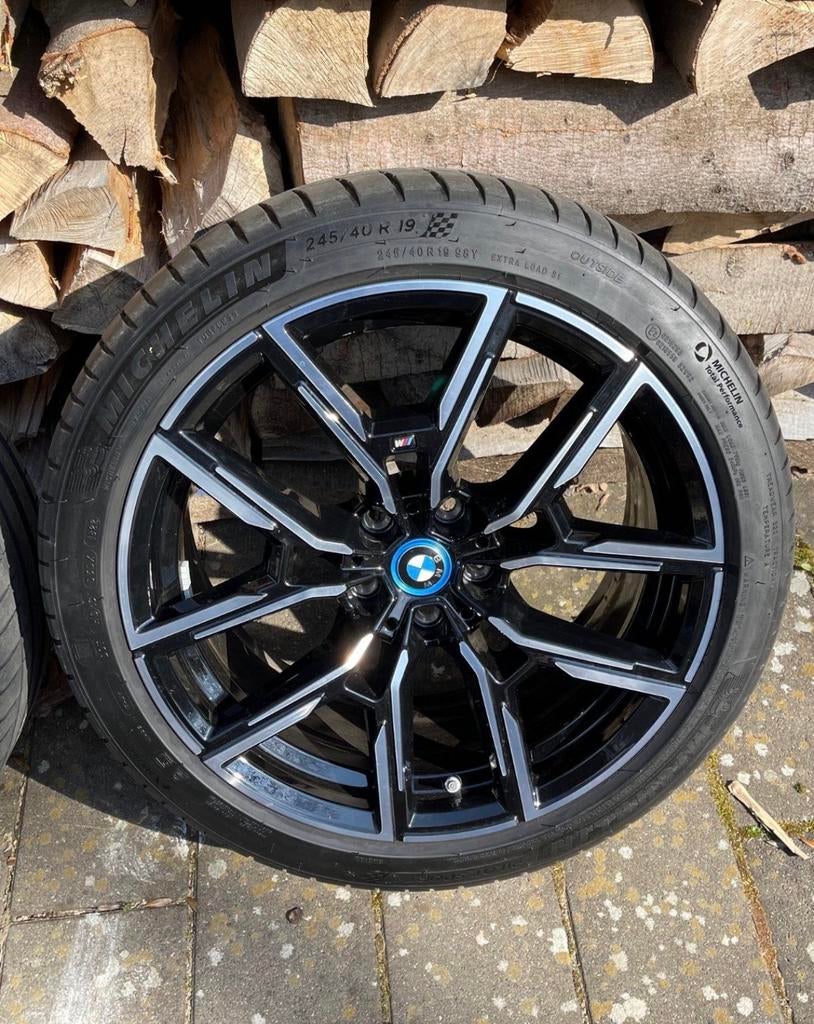 Jantes Bmw 859m I4 G26 avec pneus d'été + capteurs, Autos : Pièces & Accessoires, Enlèvement, 19 pouces, Pneus été, Pneus et Jantes