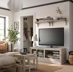 Salon meubelen : Salontafel + TV kast + bijzettafeltjes., Enlèvement, Comme neuf, Bois