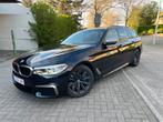 Bmw M 550d xdrive toering 3.0 diesel met 400pk, Auto's, Automaat, Euro 6, Blauw, Leder
