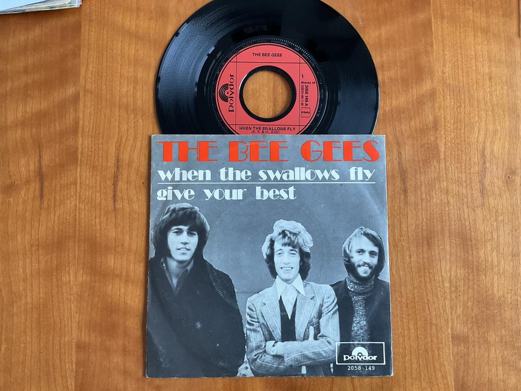 Bee Gees - when the Swallows fly., Cd's en Dvd's, Vinyl Singles, Ophalen of Verzenden, Gebruikt