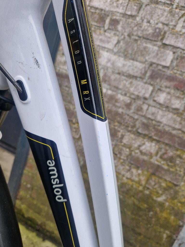 Amslod aston mrx met defect, Fietsen en Brommers, Elektrische fietsen, Gebruikt, Overige merken, 51 tot 55 cm, 50 km per accu of meer