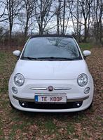 Fiat 500C Automaat: 112.000 km+airco+jaar garantie+nazicht!, Auto's, Fiat, 4 zetels, Stof, 4 cilinders, Wit
