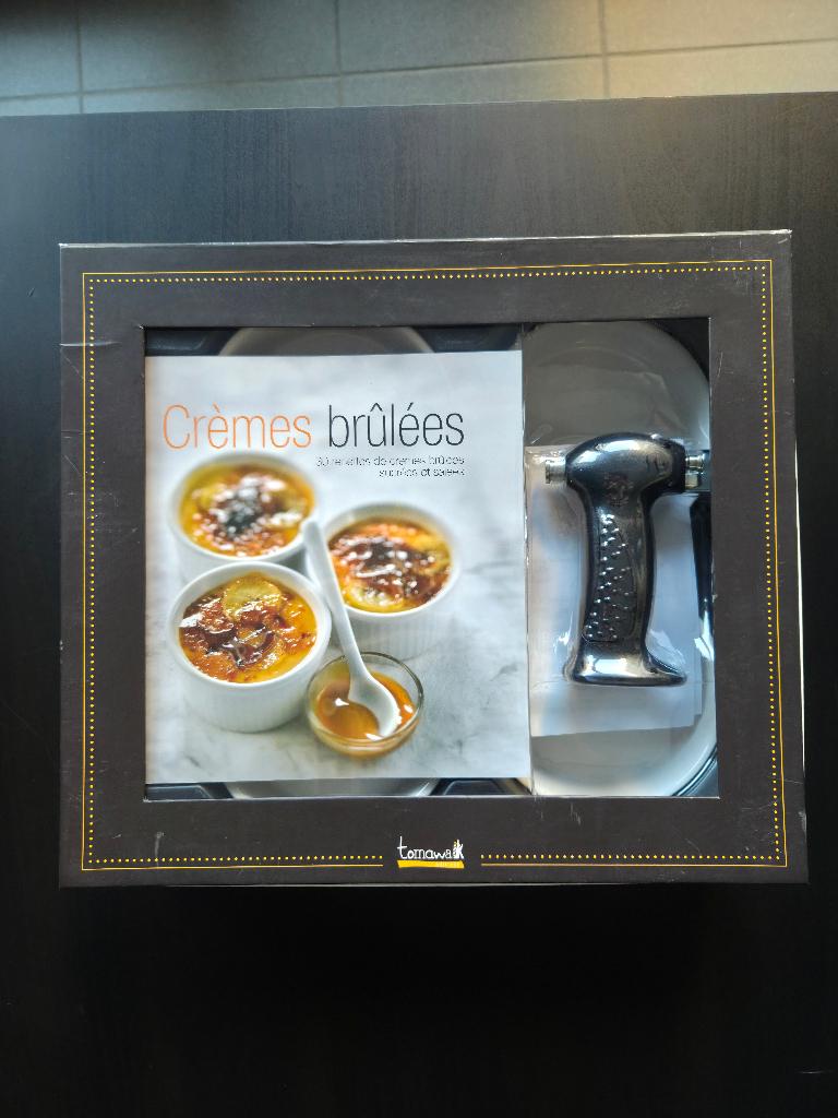 Kit de crème brûlée, Maison & Meubles, Cuisine | Vaisselle, Neuf, Autres types, Uni, Céramique, Enlèvement