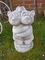 Betonnen Knuffelende Beertjes.. Hoogte 40 CM/AFGEPRIJSD, Tuin en Terras, Ophalen, Gebruikt, Beton, Dierenbeeld