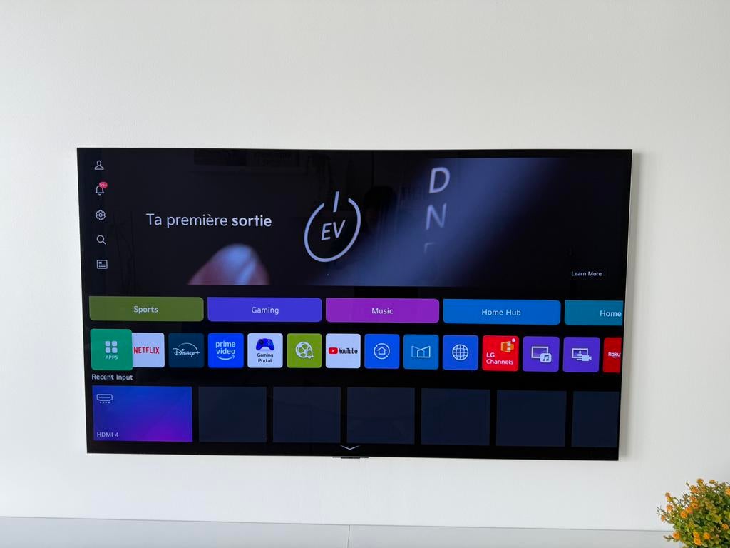 LG OLED G2 gallery edition 55”, Ophalen, Zo goed als nieuw