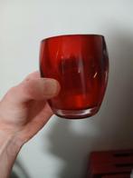 Kaarspotjes, Ophalen, Zo goed als nieuw, Rood, Kandelaar